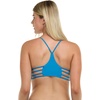 image:imageBody Glove Standard Smoothies Alani Solid Strappy Back Bikini Top for WomenBlue Wave