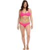 image:imageBody Glove Standard Smoothies Alani Solid Strappy Back Bikini Top for WomenBubble Gum