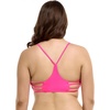 image:imageBody Glove Standard Smoothies Alani Solid Strappy Back Bikini Top for WomenBubble Gum