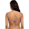 image:imageBody Glove Womens Smoothies Evelyn Solid Fixed Triangle Bikini Top Swimsuit with Adjustable 2Way Back DetailAkebi
