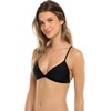 image:imageBody Glove Womens Smoothies Evelyn Solid Fixed Triangle Bikini Top Swimsuit with Adjustable 2Way Back DetailBlack
