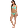 image:imageBody Glove Womens Smoothies Evelyn Solid Fixed Triangle Bikini Top Swimsuit with Adjustable 2Way Back DetailSea Mist