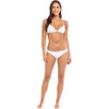 image:imageBody Glove Womens Smoothies Evelyn Solid Fixed Triangle Bikini Top Swimsuit with Adjustable 2Way Back DetailSnow
