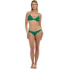 image:imageBody Glove Womens Smoothies Evelyn Solid Fixed Triangle Bikini Top Swimsuit with Adjustable 2Way Back DetailViridian Green