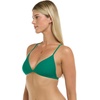 image:imageBody Glove Womens Smoothies Evelyn Solid Fixed Triangle Bikini Top Swimsuit with Adjustable 2Way Back DetailViridian Green