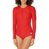 image:imageBody Glove Womens Standard Smoothies Channel Solid ZipTrue Red