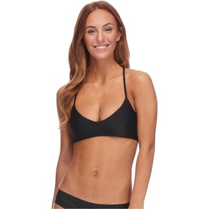 image:imageBody Glove Standard Smoothies Alani Solid Strappy Back Bikini Top for WomenBlack