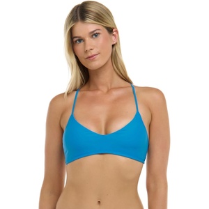 image:imageBody Glove Standard Smoothies Alani Solid Strappy Back Bikini Top for WomenBlue Wave