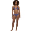 image:imageBody Glove Womens Smoothies Ruby Solid Bikini Bottom SwimsuitIris Blue