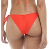image:imageBody Glove Womens Valerie LowRise TieSide Bikini Bottom Swimwear  Medium Coverage Ruched BackPoppy Red