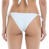 image:imageBody Glove Womens Valerie LowRise TieSide Bikini Bottom Swimwear  Medium Coverage Ruched BackSnow White