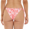 image:imageBody Glove Womens Valerie LowRise TieSide Bikini Bottom Swimwear  Medium Coverage Ruched BackSunkissed Bloom