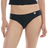 image:imageBody Glove Womens Phillis LowRise Bikini Bottom Swimwear Medium Coverage CleanFinish SeamsBlack