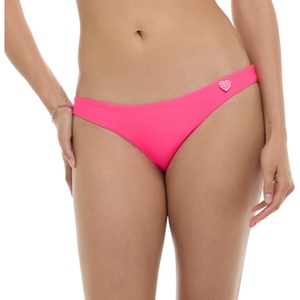 image:imageBody Glove Womens Smoothies Lillia Solid Fuller Coverage Bikini Bottom Swimsuit with Clean Finish SeamsBubble Gum