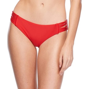 image:imageBody Glove Womens Smoothies Ruby Solid Bikini Bottom SwimsuitSmoothie True Red