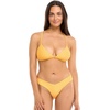 image:imageBody Glove Standard Smoothies Kendal Solid HighCut Cheeky Bikini Bottoms for WomenCanary
