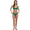image:imageBody Glove Standard Smoothies Kendal Solid HighCut Cheeky Bikini Bottoms for WomenViridian Green