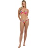 image:imageBody Glove Womens Brasilia Tie Side Cheeky Bikini Bottom SwimsuitCanopy Tropical Brights