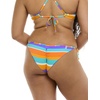 image:imageBody Glove Womens Brasilia Tie Side Cheeky Bikini Bottom SwimsuitHarmony Colorblock