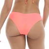 image:imageBody Glove Womens Harper MidRise Cheeky Bikini Bottom Swimwear  Ruched Back CleanFinish SeamsCoral