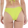 image:imageBody Glove Womens Harper MidRise Cheeky Bikini Bottom Swimwear  Ruched Back CleanFinish SeamsKey Lime