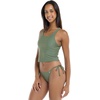 image:imageBody Glove Womens Reva Racerback Sporty Crop Bikini Top Swimsuit with Contour Shelf BraCactus