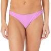 image:imageBody Glove Womens Smoothies Thong Solid Minimal Coverage Bikini Bottom SwimsuitPitaya