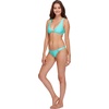 image:imageBody Glove Womens Smoothies Thong Solid Minimal Coverage Bikini Bottom SwimsuitSmoothies Sea Mist