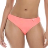 image:imageBody Glove Womens Harper MidRise Cheeky Bikini Bottom Swimwear  Ruched Back CleanFinish SeamsCoral