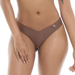 image:imageBody Glove Standard Smoothies Kendal Solid HighCut Cheeky Bikini Bottoms for WomenLatte