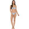 image:imageBody Glove Womens Irene Bandeau Bikini Top Swimsuit with Sashtie BackDenim Palm