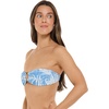 image:imageBody Glove Womens Irene Bandeau Bikini Top Swimsuit with Sashtie BackDenim Palm