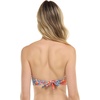 image:imageBody Glove Womens Irene Bandeau Bikini Top Swimsuit with Sashtie BackFestive Geo Print