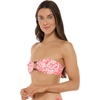 image:imageBody Glove Womens Irene Bandeau Bikini Top Swimsuit with Sashtie BackSunkissed Bloom