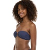 image:imageBody Glove Womens Marissa Bandeau Style Bikini Top SwimsuitDusk Ibiza Rib