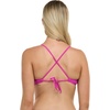 image:imageBody Glove Womens Patsy Underwire Bikini Top Swimsuit with Adjustable 2Way Back DetailFucshia Ibiza Rib
