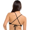 image:imageBody Glove Womens Smoothies Patsy Solid Underwire Bikini Top Swimsuit with Adjustable 2Way Back DetailBlack