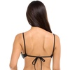 image:imageBody Glove Womens Smoothies Patsy Solid Underwire Bikini Top Swimsuit with Adjustable 2Way Back DetailBlack