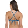 image:imageBody Glove Womens Smoothies Patsy Solid Underwire Bikini Top Swimsuit with Adjustable 2Way Back DetailBlue Wave