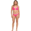 image:imageBody Glove Womens Smoothies Patsy Solid Underwire Bikini Top Swimsuit with Adjustable 2Way Back DetailBubble Gum