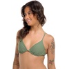 image:imageBody Glove Womens Smoothies Patsy Solid Underwire Bikini Top Swimsuit with Adjustable 2Way Back DetailCactus