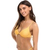image:imageBody Glove Womens Smoothies Patsy Solid Underwire Bikini Top Swimsuit with Adjustable 2Way Back DetailCanary