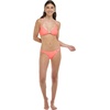 image:imageBody Glove Womens Smoothies Patsy Solid Underwire Bikini Top Swimsuit with Adjustable 2Way Back DetailCoral