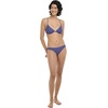 image:imageBody Glove Womens Smoothies Patsy Solid Underwire Bikini Top Swimsuit with Adjustable 2Way Back DetailIris Blue