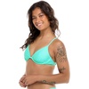 image:imageBody Glove Womens Smoothies Patsy Solid Underwire Bikini Top Swimsuit with Adjustable 2Way Back DetailSea Mist