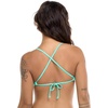 image:imageBody Glove Womens Smoothies Patsy Solid Underwire Bikini Top Swimsuit with Adjustable 2Way Back DetailSea Mist
