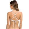 image:imageBody Glove Womens Smoothies Patsy Solid Underwire Bikini Top Swimsuit with Adjustable 2Way Back DetailSnow
