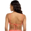 image:imageBody Glove Womens Smoothies Patsy Solid Underwire Bikini Top Swimsuit with Adjustable 2Way Back DetailSunset