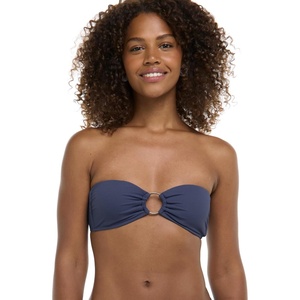 image:imageBody Glove Womens Marissa Bandeau Style Bikini Top SwimsuitDusk Ibiza Rib