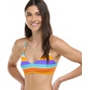 image:imageBody Glove Womens Alani Strappy Back Bikini Top SwimsuitHarmony Colorblock
